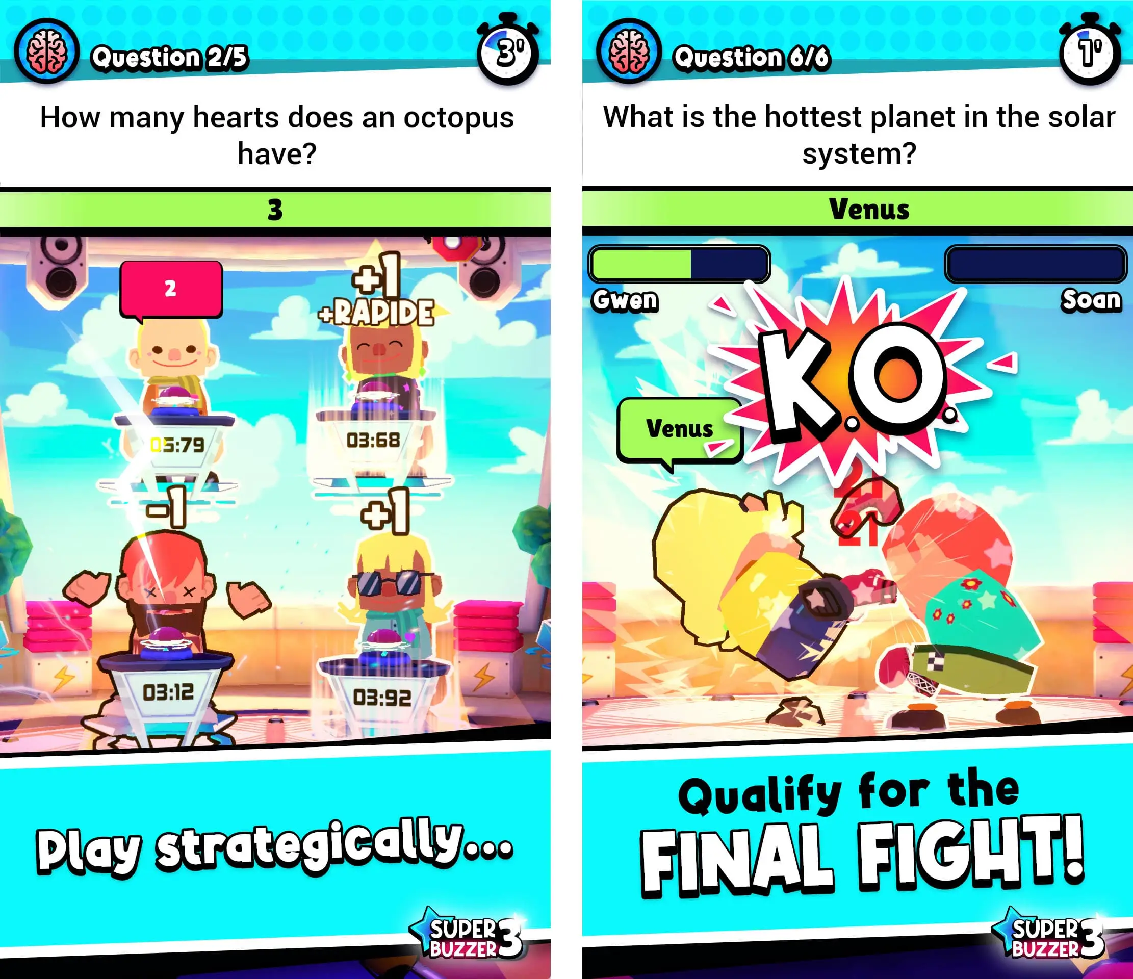 image of the mobile game Superbuzzer 3
